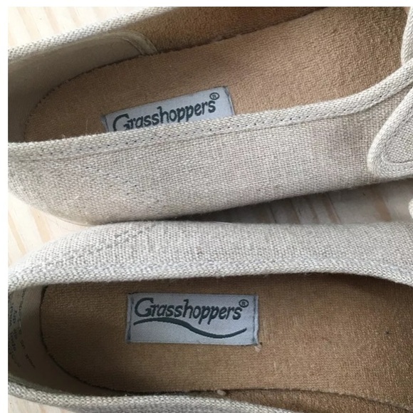 Grass Hoppers Beige Canvas Loafers - Excellent Condition! - Picture 5 of 11